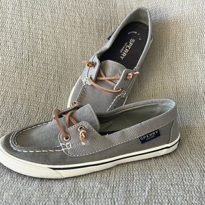 Sperry Top Sider Lounge Away Sneaker Size 6M Grey